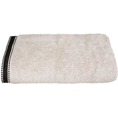 Atmosphera Premium Baumwoll-Leinen Badetuch - 70x130cm Atmosphera Premium Baumwoll-Leinen Badetuch - 70x130cm