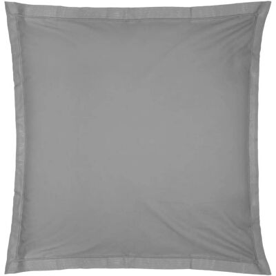 Atmosphera Baumwoll-Kopfkissenbezug - 63x63cm - Grau - Klassischer Stil Atmosphera Baumwoll-Kopfkissenbezug - 63x63cm - Grau - Klassischer Stil
