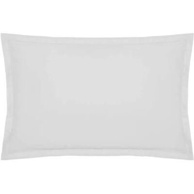 Atmosphera Baumwoll-Kopfkissenbezug - 70x50cm - Weiß Atmosphera Baumwoll-Kopfkissenbezug - 70x50cm - Weiß