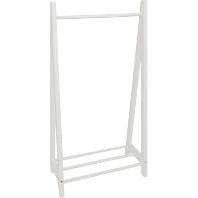 Perchero Infantil Blanco Atmosphera con Estante y Barra - 58x30x115cm Perchero Infantil Blanco Atmosphera con Estante y Barra - 58x30x115cm