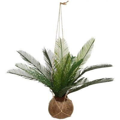 Atmosphera konstgjord palm - 55x50cm - Falsk växt för Hem & Kontor Atmosphera konstgjord palm - 55x50cm - Falsk växt för Hem & Kontor