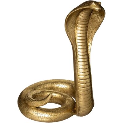 Atmosphera Modèle 178774 Figurine Cobra Dorée - Statue Décorative - Publicité Atmosphera Modèle 178774 Figurine Cobra Dorée - Statue Décorative - Publicité