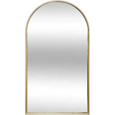 Atmosphera - Großer runder Metallrahmen Spiegel - Elegante Wanddekoration - Eingangsraum Atmosphera - Großer runder Metallrahmen Spiegel - Elegante Wanddekoration - Eingangsraum