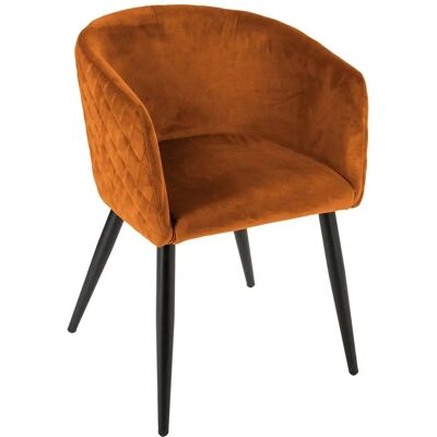 Atmosphera Amber Samt-Armlehnsessel - Modern, Leicht, Stilvoll Atmosphera Amber Samt-Armlehnsessel - Modern, Leicht, Stilvoll