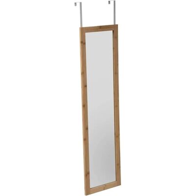 Five Simply Smart Bambus Türspiegel - Ganzkörperspiegel, Elegant & Platzsparend Five Simply Smart Bambus Türspiegel - Ganzkörperspiegel, Elegant & Platzsparend