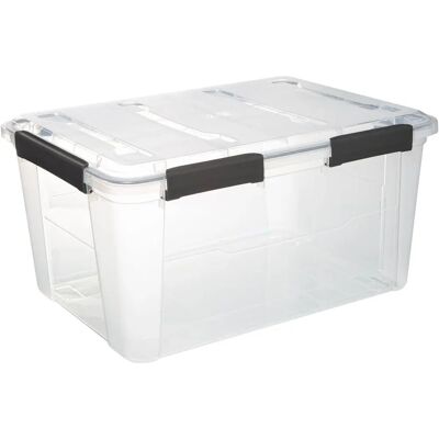 Caja de almacenamiento 50L transparente 5five - Almacenamiento Caja de almacenamiento 50L transparente 5five - Almacenamiento