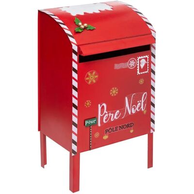 Feeric Lights & Christmas Rote Metallbriefkasten - 80cm - Postkasten Feeric Lights & Christmas Rote Metallbriefkasten - 80cm - Postkasten