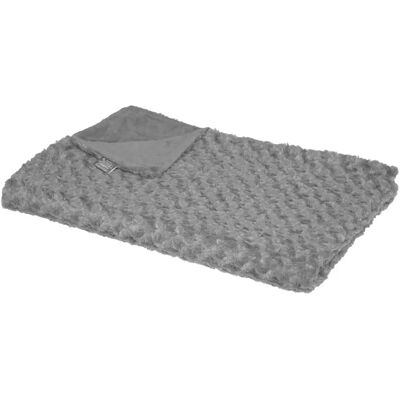 Plaid Atmosphera Gris ardoise - Laine synthétique douce et chaude - 120x160cm - Publicité Plaid Atmosphera Gris ardoise - Laine synthétique douce et chaude - 120x160cm - Publicité