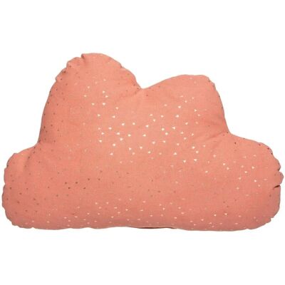 Coussin Nuage Enfant Atmosphera - 45x28 cm - Rose Terracotta - Publicité Coussin Nuage Enfant Atmosphera - 45x28 cm - Rose Terracotta - Publicité