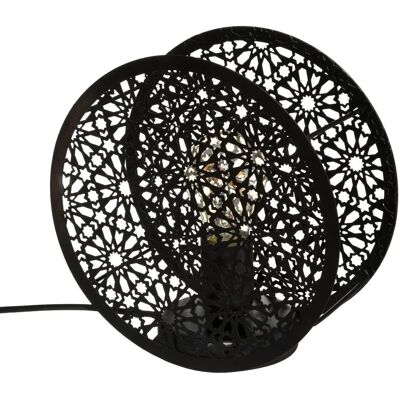Lampe de table en métal Lonzo d'Atmosphera - Style industriel - E27 - Publicité Lampe de table en métal Lonzo d'Atmosphera - Style industriel - E27 - Publicité