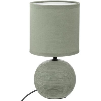 Lampe de Table en Céramique Atmosphera - Vert kaki - Compacte et Relaxante - Publicité Lampe de Table en Céramique Atmosphera - Vert kaki - Compacte et Relaxante - Publicité