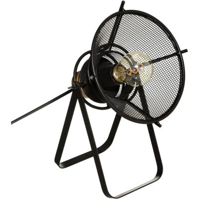 Lampe de Table Industrielle Noire Atmosphera - E27 40W - Publicité Lampe de Table Industrielle Noire Atmosphera - E27 40W - Publicité