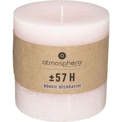 Atmosphera Modèle 103124G Bougie Rustique Rose - Bougie - Publicité Atmosphera Modèle 103124G Bougie Rustique Rose - Bougie - Publicité
