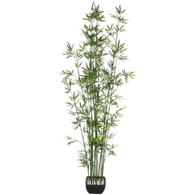 Plante Bambou Artificiel Atmosphera - Vert - 180cm - Publicité Plante Bambou Artificiel Atmosphera - Vert - 180cm - Publicité