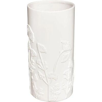 Wazon ceramiczny biały Atmosphera 25cm - Nowoczesny wystrój wnętrz Wazon ceramiczny biały Atmosphera 25cm - Nowoczesny wystrój wnętrz