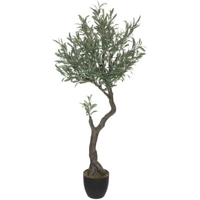 Arbre d'Olivier Artificiel Atmosphera - 150cm - Décor Méditerranéen - Publicité Arbre d'Olivier Artificiel Atmosphera - 150cm - Décor Méditerranéen - Publicité