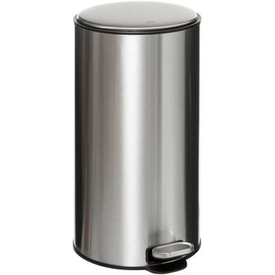 5FIVE Poubelle en Acier Inoxydable 30L - Simple et Intelligent - Publicité 5FIVE Poubelle en Acier Inoxydable 30L - Simple et Intelligent - Publicité