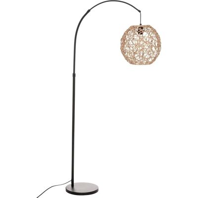 Lampadaire Atmosphera Raahe - Noir Naturel - 180cm - Design Moderne - Publicité Lampadaire Atmosphera Raahe - Noir Naturel - 180cm - Design Moderne - Publicité