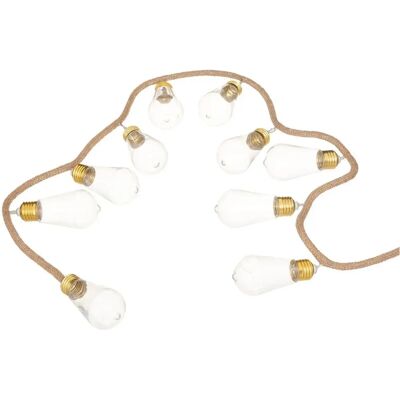 ATMOSPHERA LED Girlande - Batteriebetrieb - 165cm - Warmweiß - Glamour Stil ATMOSPHERA LED Girlande - Batteriebetrieb - 165cm - Warmweiß - Glamour Stil