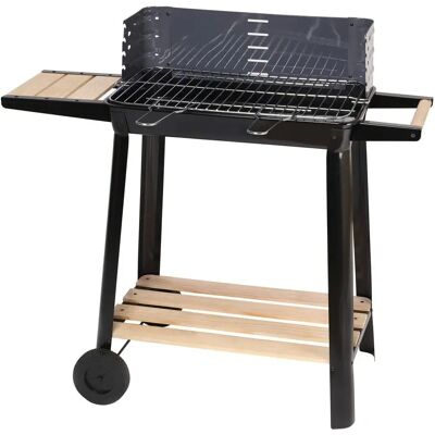 Parrilla de carbón NEKA Rosario - 54x32cm - Negro Parrilla de carbón NEKA Rosario - 54x32cm - Negro