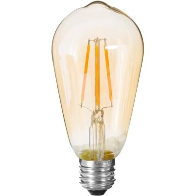 ATMOSPHERA Lampadina LED Lacrima Ambra - Luce Decorativa ATMOSPHERA Lampadina LED Lacrima Ambra - Luce Decorativa