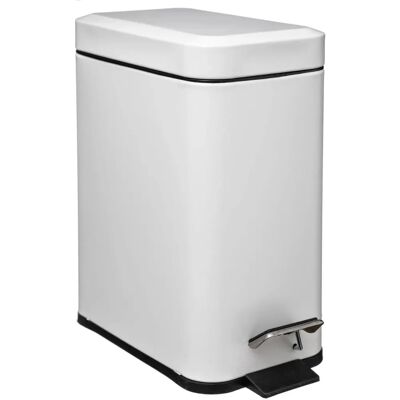 Marca: 5five Secchio rettangolare da bagno - 5L - Design moderno Marca: 5five Secchio rettangolare da bagno - 5L - Design moderno