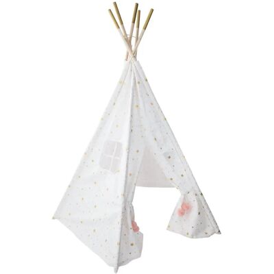 Lit Bébé Atmosphera Modèle 158563A - Blanc, Étoile, 160x130x130 cm - Publicité Lit Bébé Atmosphera Modèle 158563A - Blanc, Étoile, 160x130x130 cm - Publicité
