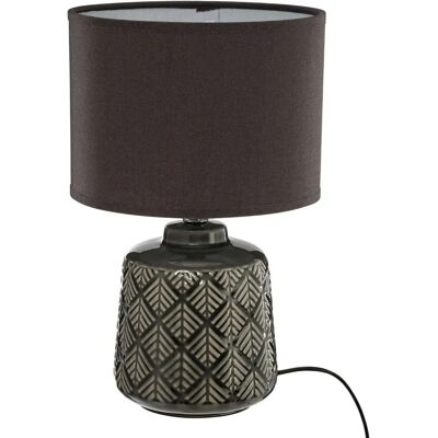 Lampe de table en céramique Ilou Atmosphera - 35cm - Style bohème - Publicité Lampe de table en céramique Ilou Atmosphera - 35cm - Style bohème - Publicité