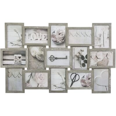 Atmosphera Beige Photo Collage Frame - Stylish Wall Decor - 15 Pieces Atmosphera Beige Photo Collage Frame - Stylish Wall Decor - 15 Pieces
