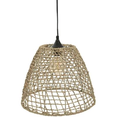 Lampada a Sospensione Beige in Rattan Atmosphera D35cm - Design Naturale - Illumination Versatile Lampada a Sospensione Beige in Rattan Atmosphera D35cm - Design Naturale - Illumination Versatile