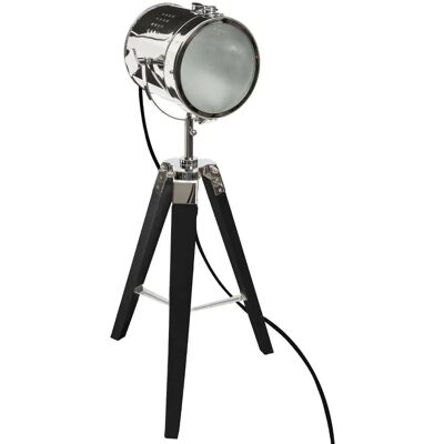 Lampa stojąca Atmosphera Ebor Czarna - Styl Industrialny Lampa stojąca Atmosphera Ebor Czarna - Styl Industrialny