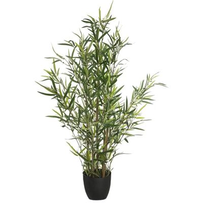 Atmosphera Künstlicher Bambus - Grün - 90cm - Innendekoration Atmosphera Künstlicher Bambus - Grün - 90cm - Innendekoration