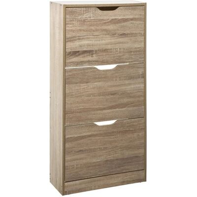 5five Natural Wood Shoe Rack - Rectangular 5five Natural Wood Shoe Rack - Rectangular