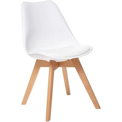 Sedia Baya di Atmosphera - Gambe in Legno - Design Moderno Sedia Baya di Atmosphera - Gambe in Legno - Design Moderno