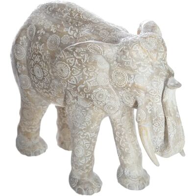 Sculpture d'Éléphant en Résine 'Enzo' - Décoration Naturelle - Publicité Sculpture d'Éléphant en Résine 'Enzo' - Décoration Naturelle - Publicité