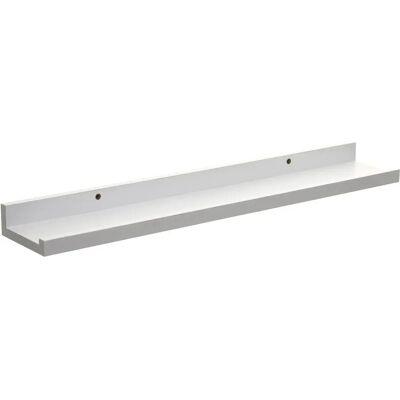 Étagère Murale Blanche Atmosphera - Rangement Moderne et Minimaliste - 58cm - Publicité Étagère Murale Blanche Atmosphera - Rangement Moderne et Minimaliste - 58cm - Publicité