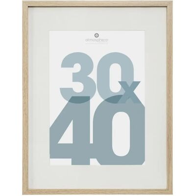 Atmosphera 162355C Bilderrahmen - MDF, Glas, Beige Atmosphera 162355C Bilderrahmen - MDF, Glas, Beige