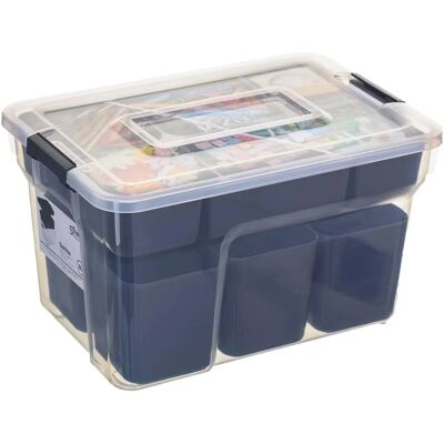 5five simple smart - Samba 8L Aufbewahrungsbox - Kunststoff Organizer 5five simple smart - Samba 8L Aufbewahrungsbox - Kunststoff Organizer