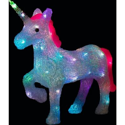 Licorne lumineuse extérieure Fééric Lights & Christmas 43,5cm - Publicité Licorne lumineuse extérieure Fééric Lights & Christmas 43,5cm - Publicité