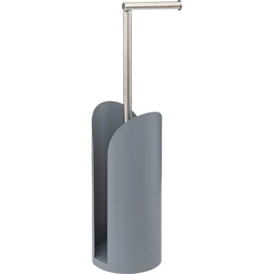 5five Einfach Smart Grauer Metall-WC-Rollenhalter - Badezimmerzubehör 5five Einfach Smart Grauer Metall-WC-Rollenhalter - Badezimmerzubehör