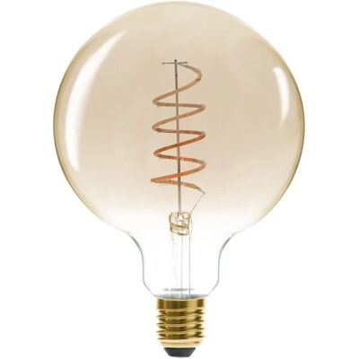 Atmosphera G125 Lampadina LED Ambra Attorcigliata - Decorativa Atmosphera G125 Lampadina LED Ambra Attorcigliata - Decorativa