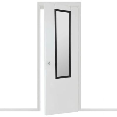 Puerta de espejo de plástico Atmosphera Paco - Negro - 35 x 125 cm Puerta de espejo de plástico Atmosphera Paco - Negro - 35 x 125 cm