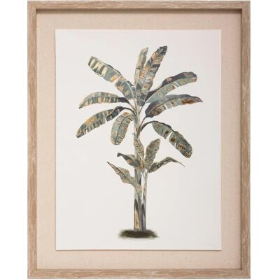 ATMOSPHERA Scena Foresta Albero Tropicale Arte Murale - 40x50 cm ATMOSPHERA Scena Foresta Albero Tropicale Arte Murale - 40x50 cm