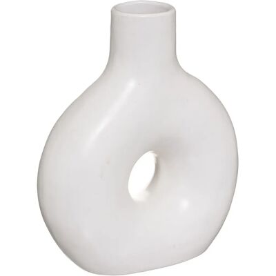 Atmosphera Vase Circle - Porzellan 17x21cm - Modernes Design Atmosphera Vase Circle - Porzellan 17x21cm - Modernes Design