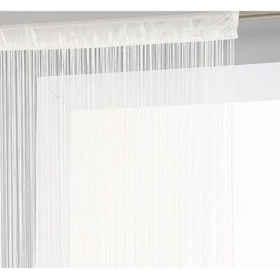 Atmosphera Ivory Linen Curtain - 90x200cm Drapery Atmosphera Ivory Linen Curtain - 90x200cm Drapery
