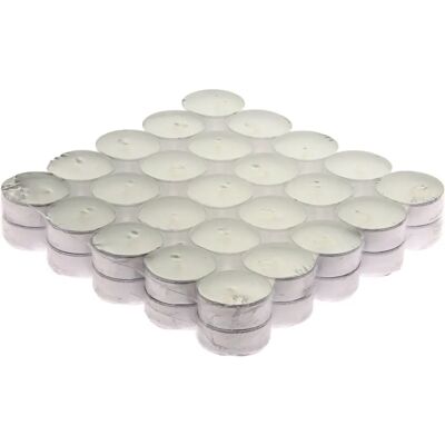 Bougies tea light blanches Atmosphera - 50 pcs, 4h brûle - Publicité Bougies tea light blanches Atmosphera - 50 pcs, 4h brûle - Publicité