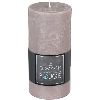Bougie en cire Atmosphera 103117 - Taupe rustique - 50h de combustion - Publicité Bougie en cire Atmosphera 103117 - Taupe rustique - 50h de combustion - Publicité