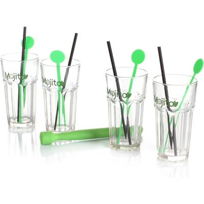 Set per cocktail Secret de Gourmet - Bicchieri mojito multicolore 13 pezzi Set per cocktail Secret de Gourmet - Bicchieri mojito multicolore 13 pezzi