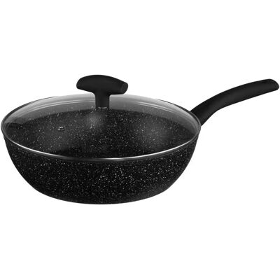 Sartén de Aluminio Forjado 28cm - Ideal para Todas Estufas Sartén de Aluminio Forjado 28cm - Ideal para Todas Estufas