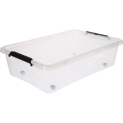 5FIVE Scatola di Stoccaggio Trasparente - 22L - Cucina e Stoccaggio 5FIVE Scatola di Stoccaggio Trasparente - 22L - Cucina e Stoccaggio